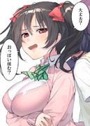 きょぬーになった世界の矢澤が申しております