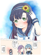 そばかす ニコニコ静画 イラスト