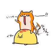 オムかめ ニコニコ静画 イラスト