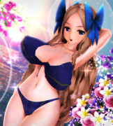 【朝ビキニ：朝風編】朝姫の わきぱい…♡