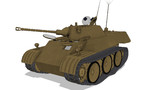 【MMD陸軍】VK1602レオパルト軽戦車【モデル配布】