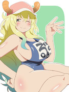 スク水のルコアさん