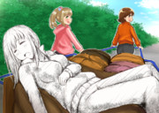 「まっ白になったしぶりん」