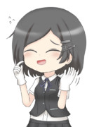 そんなに褒めても何もけえへんよ～