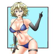 水着キャロルさん。その2