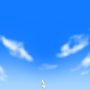 抜けるような青空