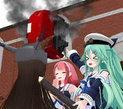 一応謝る山風提督