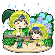 日振と大東と雨遊び