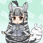 シマウマちゃんがいるね！