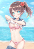 よ～し、泳ごっか…!