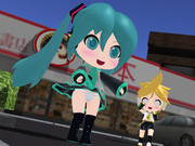 【MMD】キャ～！エッチな風さんダヨー