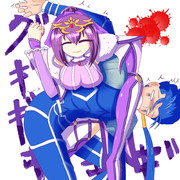卍固め ニコニコ静画 イラスト