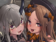 トイレのアビィとラヴィニアちゃん