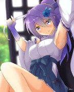 巫女さんだって涼みたい