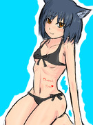 part.2　サムネの水着の傘音こも