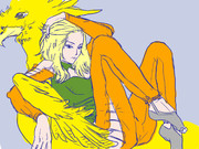 FF6セリスとチョコボ