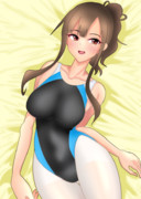 水本ゆかり×競泳水着