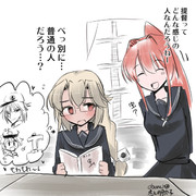 思春期の文学少女武蔵　進水前