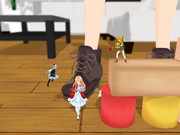 子犬のいないリビング：イ