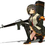 M16a1 ドールズフロントライン ニコニコ静画 イラスト