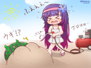 松輪の浮輪割り