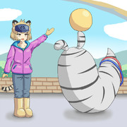 ジャガーおねえさんのシマナメショー