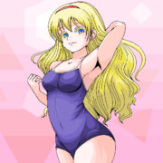 マウスとペイントでオリヴィア