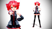 【MMDモデル】Lat式テトYohl流デフォルトモデル（通常版）