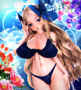 【朝ビキニ：朝風編】朝姫と 青空の下で…♡