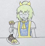 ブッシュ・ド・NELを食べるぢゆし