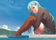 鈴谷のいる風景