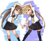 さっちんふみちゃんハートマークつくって♡