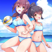 はるかなレシーブ ニコニコ静画 イラスト