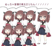 めっちゃ普通の東北きりたん立ち絵！！！！！