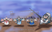 けもののむれが　あらわれた！