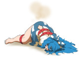 おひ～^(焦燥)