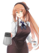 「指揮官もコーヒー飲みますか？」