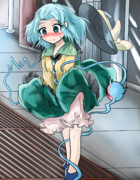 射命丸は地下でテニスをしています