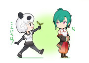 ジャイアントパンダ けものフレンズ ニコニコ静画 イラスト