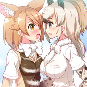 セグロジャッカル けものフレンズ ニコニコ静画 イラスト