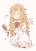 ボサ髪 ニコニコ静画 イラスト