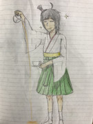 紅茶を注ぐ松風