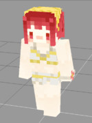 【Minecraftスキン】ソフィー(水着:白)着用イメージ【ソフィーのアトリエ】