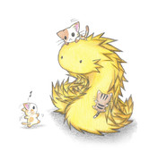 ヘアリーブッシュバイパー ニコニコ静画 イラスト