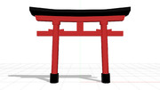 【MMDアクセサリ配布】鳥居