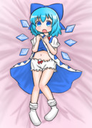 抱き枕っぽいチルノ