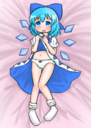 抱き枕っぽいチルノ【差分】