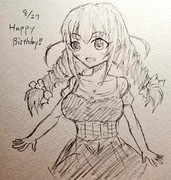 さとみちゃん誕生日おめでとう！