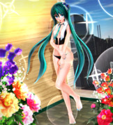 【今日のミクお姉さん】ステキな美脚♡