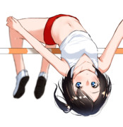 背面跳び ニコニコ静画 イラスト